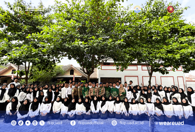 128 Mahasiswa PGSD UAD Ikuti Orientasi Hizbul Wathan di Kampus 5