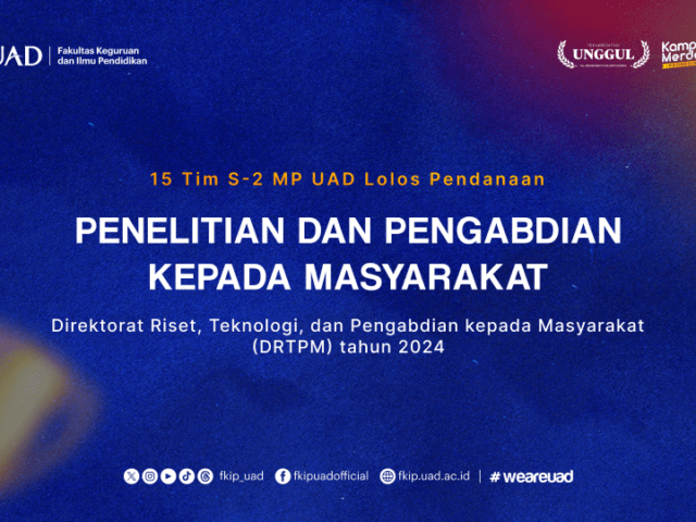 15 Tim S-2 MP UAD Lolos Pendanaan Penelitian DRTPM