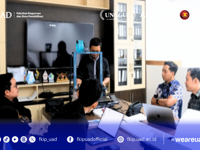 3D Printing, Hadirkan Media Ajar Inovatif di PMat UAD