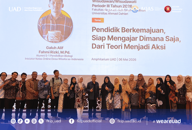 78,4% Mahasiswa MP UAD Angkatan Gasal 24/25 Lulus Tepat Waktu