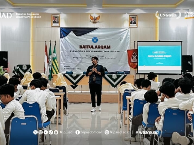 FKIP UAD Motivasi Siswa SMK Muhammadiyah 1 Sleman untuk Lanjut ke Perguruan Tinggi