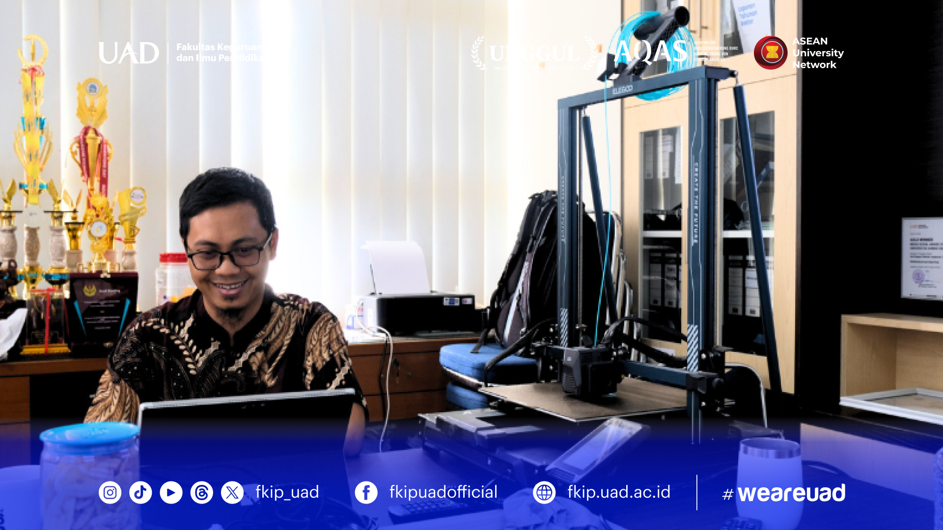 Aan Hendroanto, M.Sc., saat memberikan pelatihan