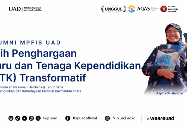 Alumni MPFis UAD Raih Penghargaan GTK Transformatif pada Hardiknas 2026