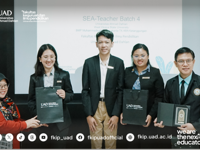 SEA-Teacher: FKIP UAD Sambut Tiga Mahasiswa dari West Visayas State University