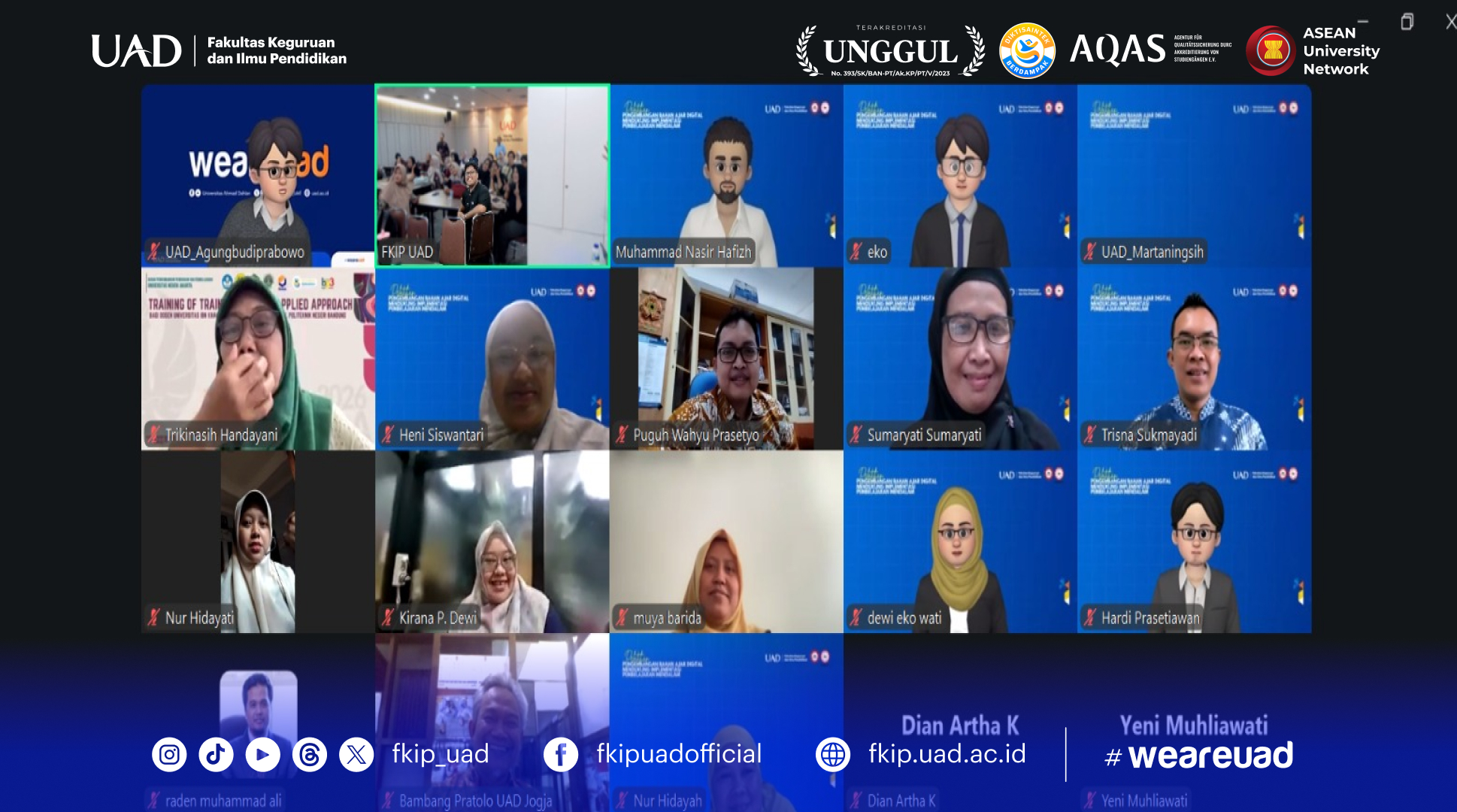 FKIP UAD dan SEAMOLEC Gelar Pelatihan Pengembangan Bahan Ajar Digital Berbasis AI