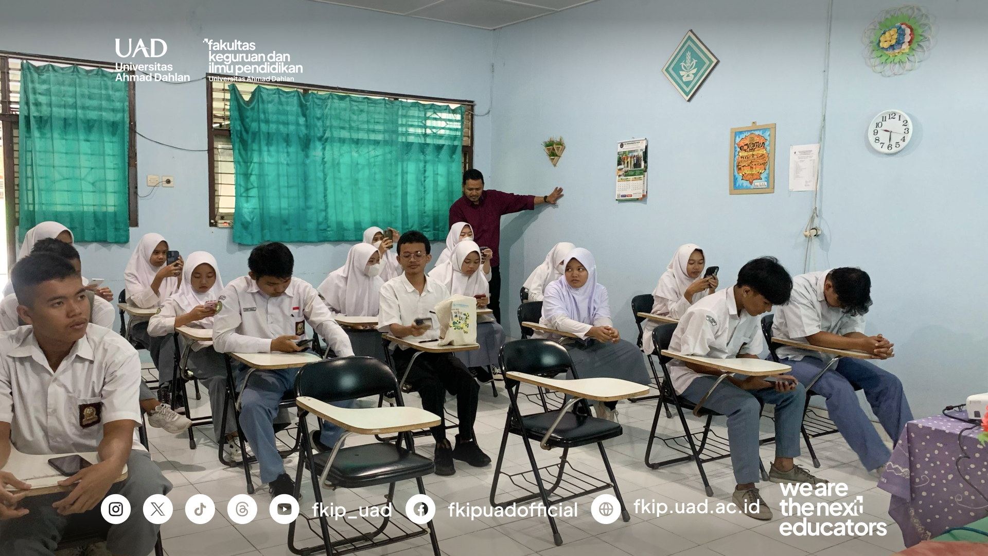 Kunjungan FKIP UAD ke SMA Muhammadiyah Pakem: Latih Siswa Mengenal Potensi Diri, Melalui Aplikasi “Siapa Aku”