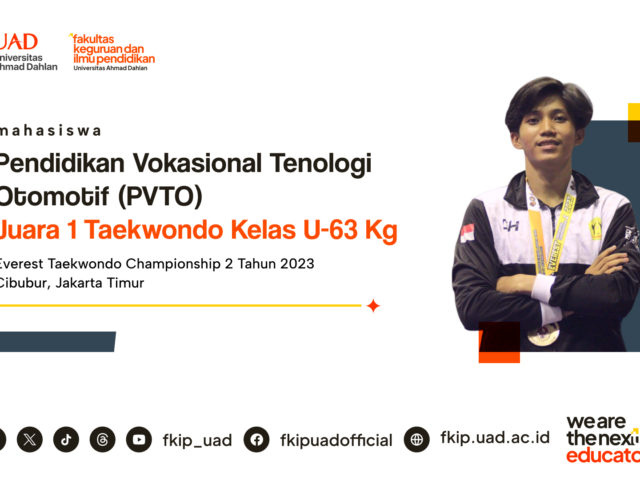 Mahasiswa PVTO Juara 1 Everest Taekwondo Championship 2 Kelas U-63 Kg di Jakarta