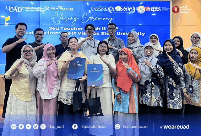 Closing Ceremony SEA Teacher Batch 11 West Visaya State University