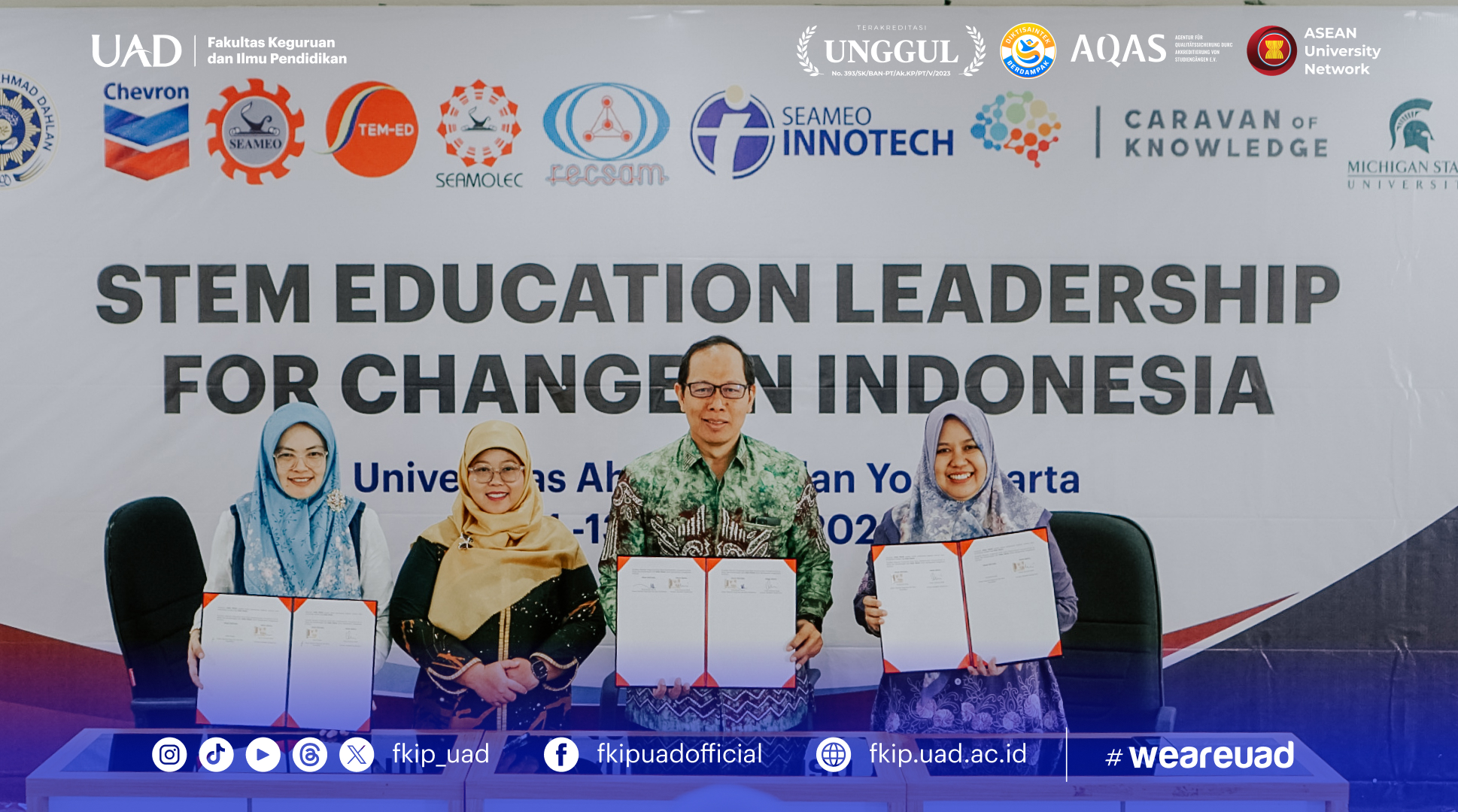 Pelatihan STEM Education Leadership for Change di FKIP UAD Libatkan 13 Sekolah