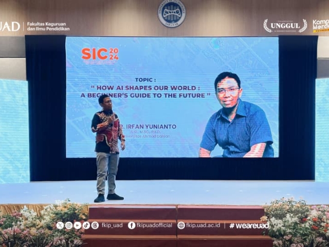 Dosen FKIP Jadi Keynote Speaker di SIC, Sarawak Malaysia