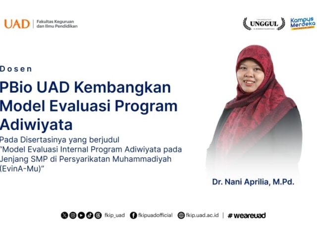 Dosen PBio UAD Kembangkan Model Evaluasi Program Adiwiyata