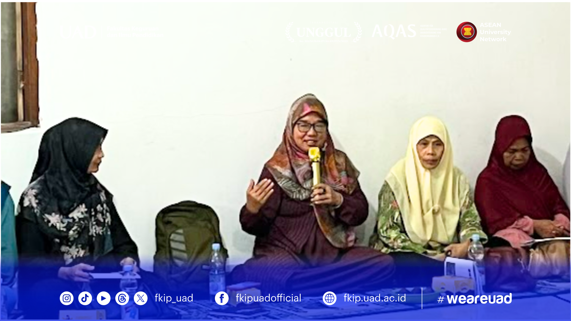 Dr. Triwahyuningsih, M.Hum., saat menyampaikan materi Keluarga Sakinah