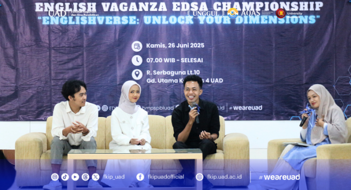 EVA ECHA 2025: Ajang Bakat dan Bahasa Inggris Ala PBI UAD - FKIP UAD