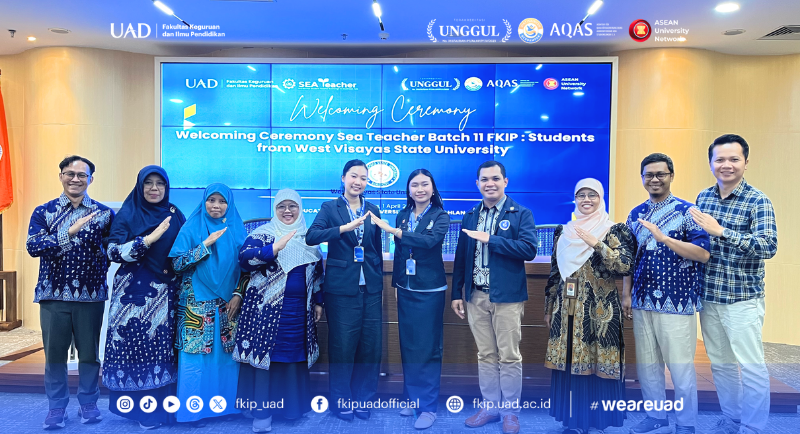 FKIP Sambut Mahasiswa SEA Teacher Asal West Visayas State Univ