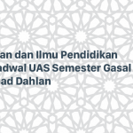 Jadwal UAS Semester Gasal 2019-2020