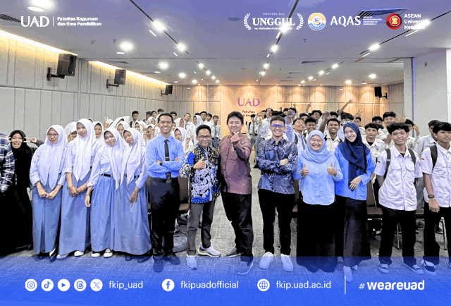 Kunjungi FKIP UAD, Siswa SMK Muh 2 Yogyakarta Pelajari Peluang Pendidikan Tinggi