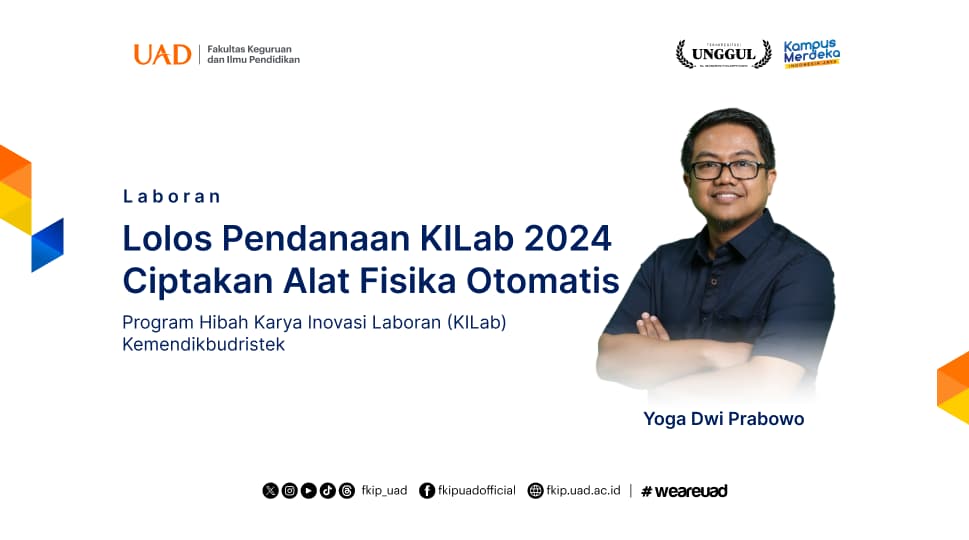 Lolos Pendanaan KILab 2024, Yoga Dwi Prabowo, Ciptakan Alat Fisika Otomatis