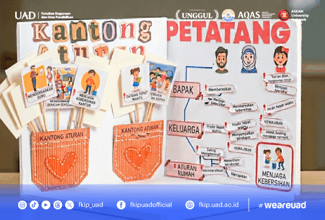 Mahasiswa PPG UAD Hadirkan Pembelajaran Aktif Lewat Diorama Norma