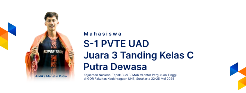 Mahasiswa PVTE Bersinar Raih Juara 3 Tapak Suci Nasional