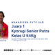 Mahasiswa PVTE Juara 1 Kyorugi Tingkat Nasional