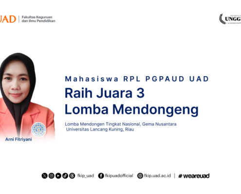 Mahasiswa RPL PGPAUD Juara 3 Lomba Mendongeng Tingkat Nasional