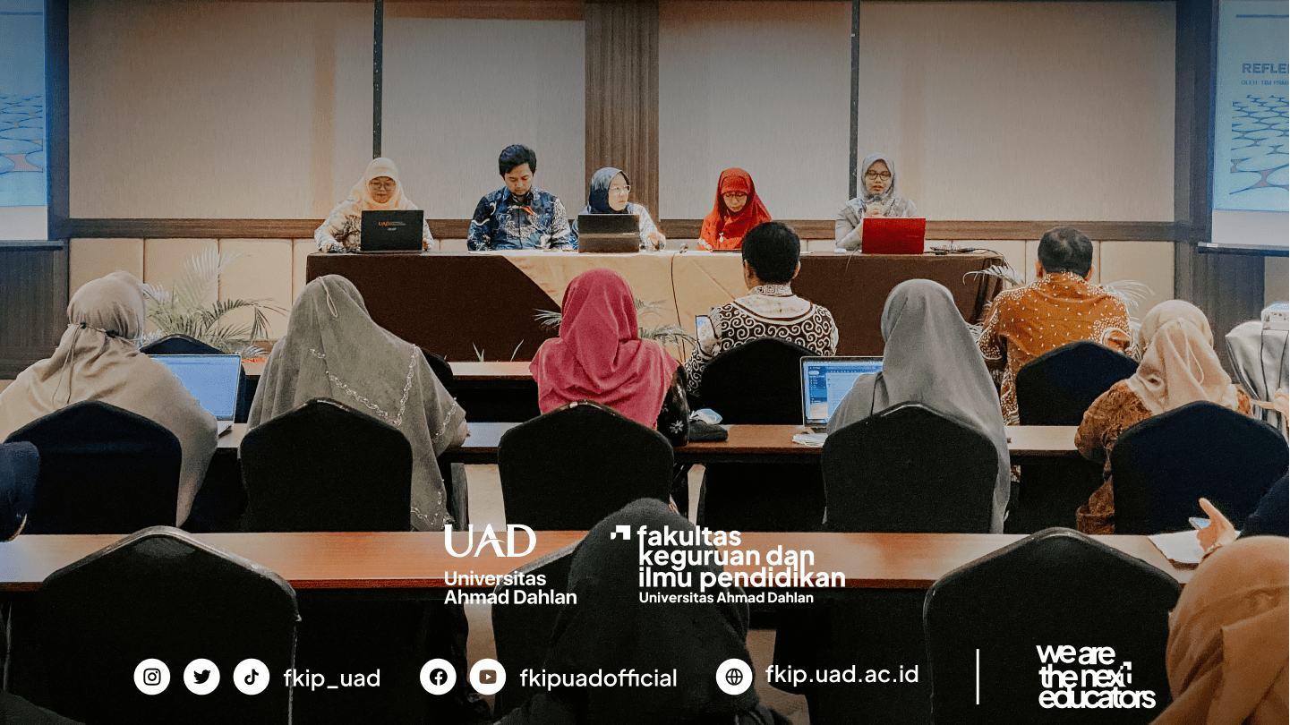 Muhasabah Mutu FKIP UAD merupakan salah satu kegiatan untuk mengevaluasi keterlaksanaan proses Tri Dharma Perguruan Tinggi di lingkungan FKIP UAD.