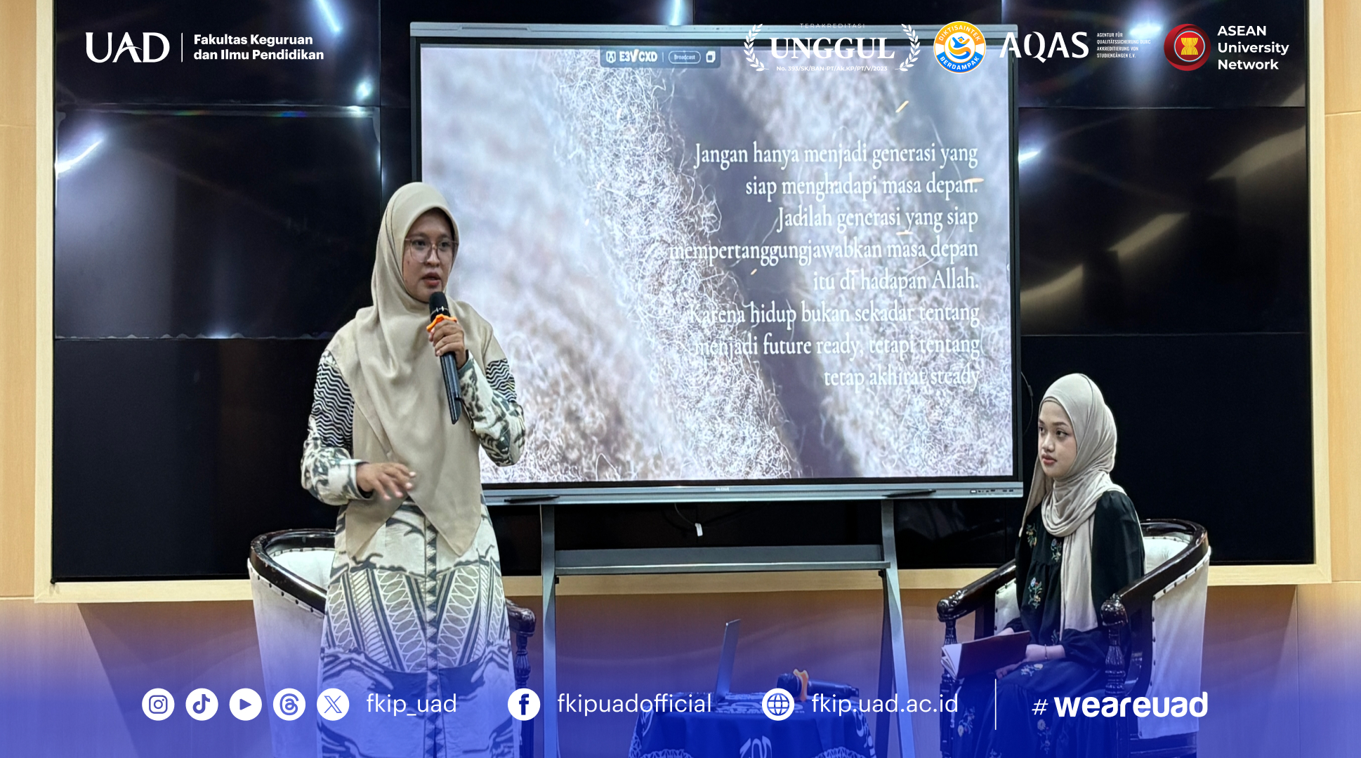 Kajian Bulanan Mahasiswa FKIP UAD #13 Bekali Mahasiswa Hadapi Dunia Kerja Tanpa Kehilangan Arah
