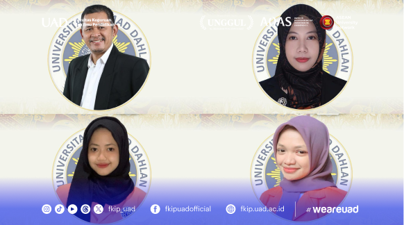 Pembicara dosen dan mahasiswa PBI FKIP UAD