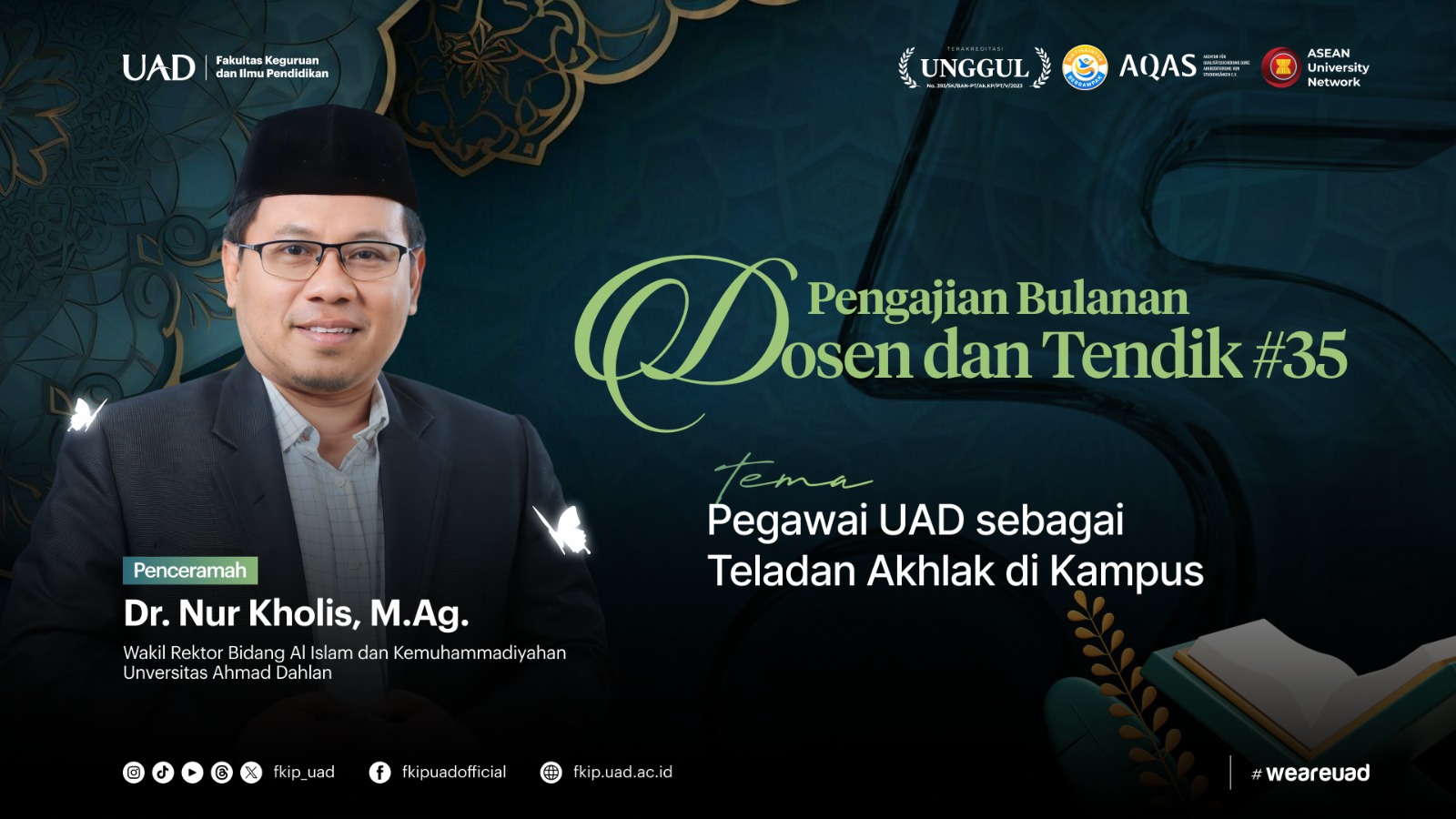 Pengajian Bulanan Dosen dan Tendik FKIP UAD #35