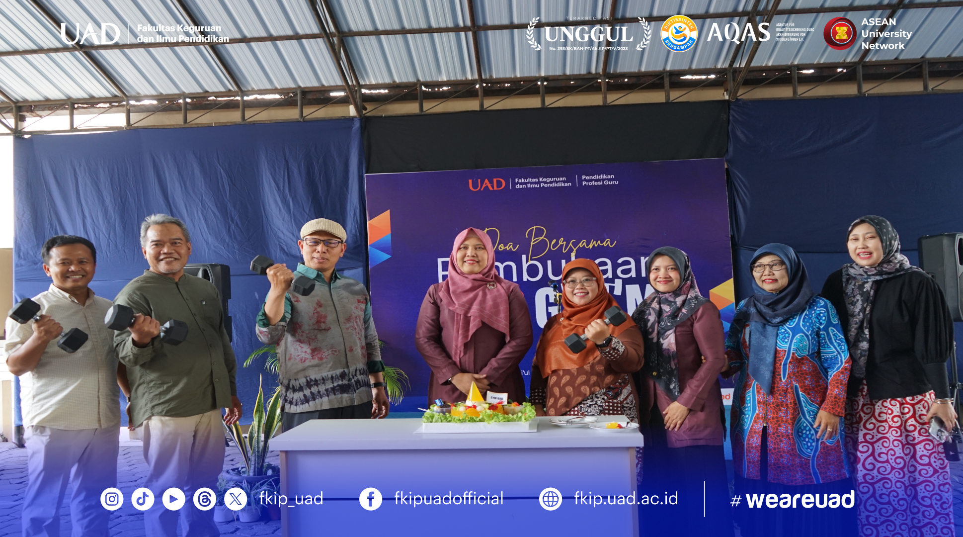 FKIP UAD Resmikan UAD Gym di Kampus 5 untuk Dukung Wellbeing