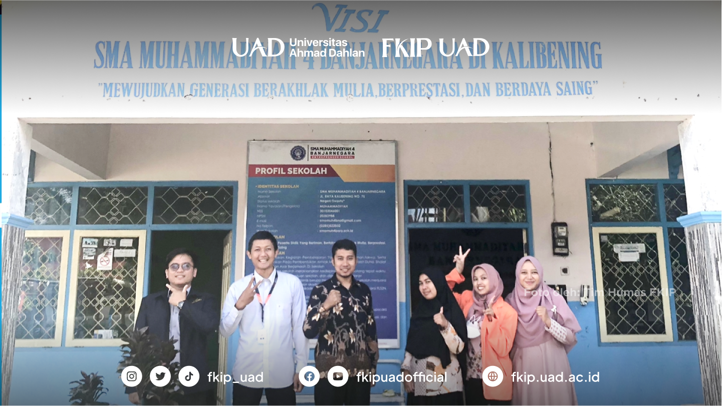 Perkuat Jejaring Sekolah, PPKn UAD Kunjungi SMA 4 Banjarnegara
