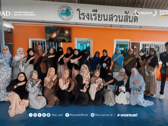 Dosen FKIP UAD Latih Guru di Bangkok Buat Media Pembelajaran AR