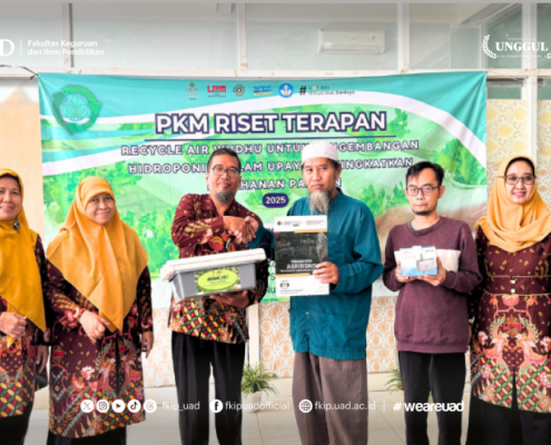 Program Recycle Air Wudhu UAD Tingkatkan Ketahanan Pangan