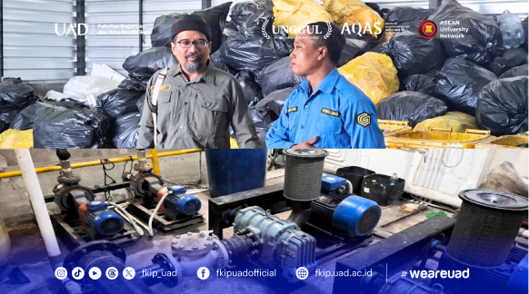 Proses Pengolahan Limbah Organik dan Cair UAD