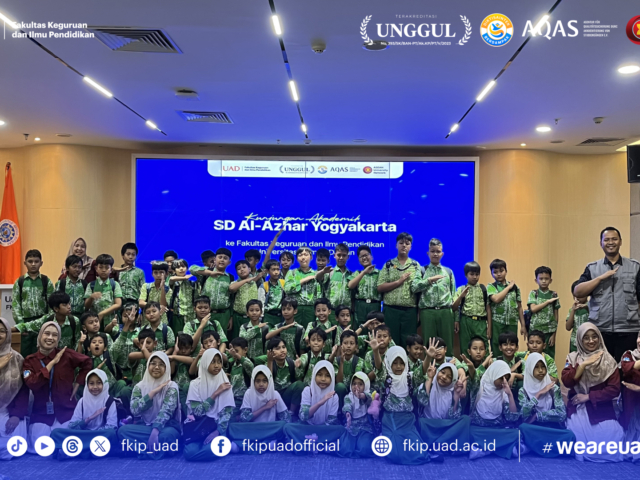 FKIP UAD Sambut Kunjungan Siswa SD Islam Al Azhar 38 Bantul, Kenalkan Dunia Kuliah melalui Edukasi Interaktif