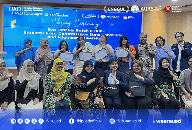 SEA Teacher Batch 11 Berakhir, FKIP UAD Perkuat Kolaborasi Pendidikan Asia Tenggara