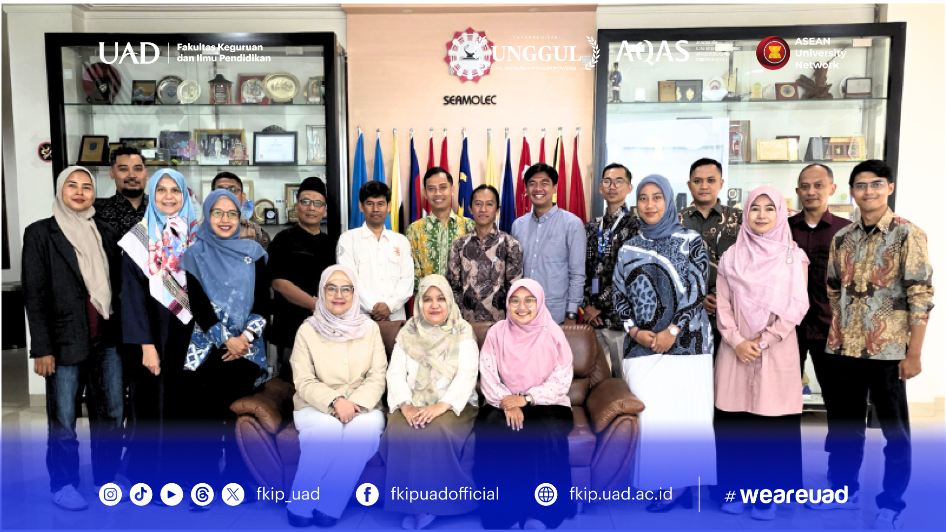 SEAMOLEC Libatkan UAD dalam Pelatihan PJJ Regional