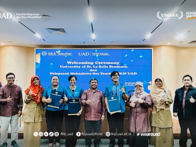 UAD Terima 3 Mahasiswa dari USLS Filipina Pada SEA Teacher Batch 10