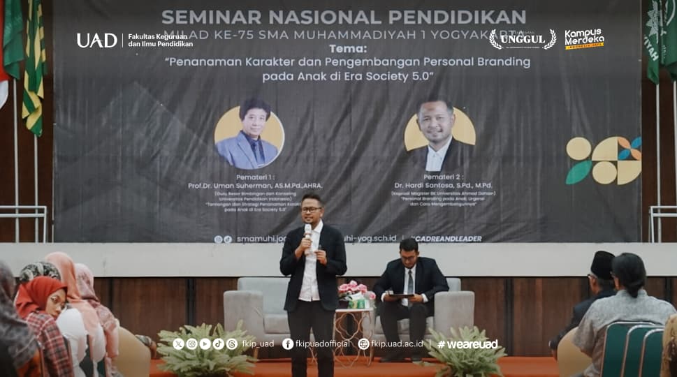 Kaprodi S-2 BK UAD Soroti Personal Branding di Seminar Pendidikan Muhi