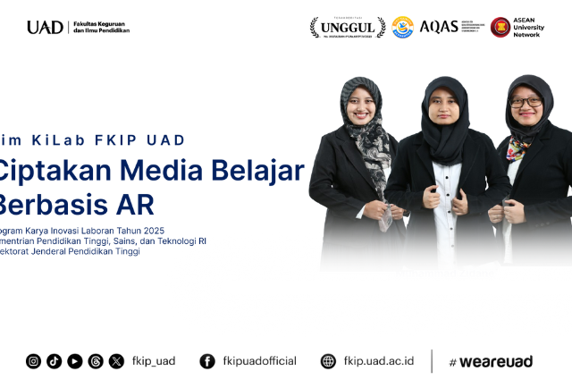 Tim KILab FKIP UAD Ciptakan Media Belajar Berbasis AR