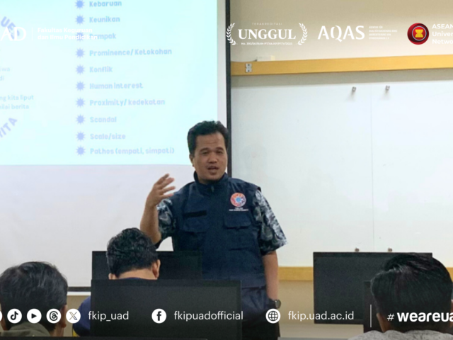 Tingkatkan Citra Digital, FKIP UAD Gelar Pelatihan Penulisan Berita dan Web