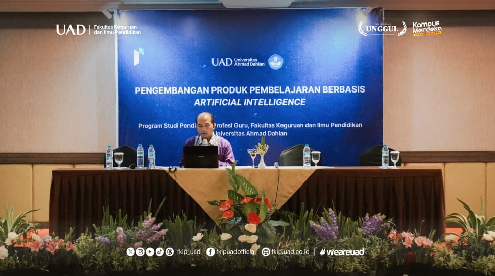 Adaptasi Teknologi, PPG UAD Gelar Workshop Artificial Intelligence