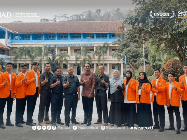 Mahasiswa PVTE UAD Terjun PLP 1 di SMK Muh Prambanan